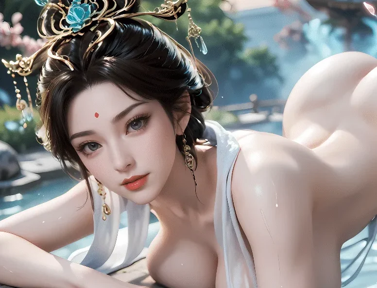 A314 遮天瑶池圣女西王母双人盖饭第1期 553P